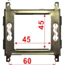 Суппорт металлический 45х45 для Mosaic LANMASTER LAN-MF45x45