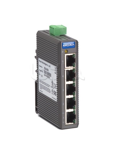 Коммутатор неуправляемый промышленный 5-портовый Moxa EDS-205A в Таганроге Коммутаторы Pintop.ru