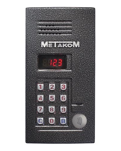 Блок вызова домофона Метаком MK2012-MFEV в Таганроге Блоки вызова многоабонентные Pintop.ru