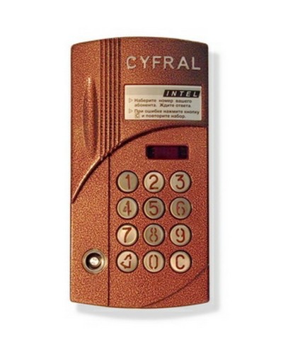 Микропроцессорный блок вызова Цифрал ИНТЕЛ/VC в Таганроге Блоки вызова многоабонентные Pintop.ru