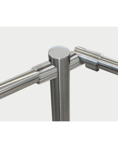 Патрубок поворотный для крепления поручней PERCo-BH02 0-11 в Таганроге Ограждения Pintop.ru