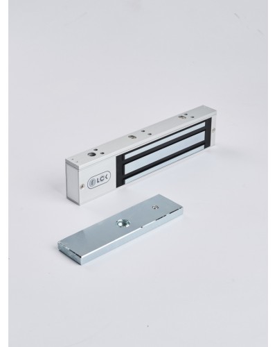 R-Lock RL-EM280-L0S - Электромагнитный замкок, 280кг, DC12/24B, цвет серебристый сатинированный алюминий RAL 7047 в Таганроге Электромагнитные замки Pintop.ru