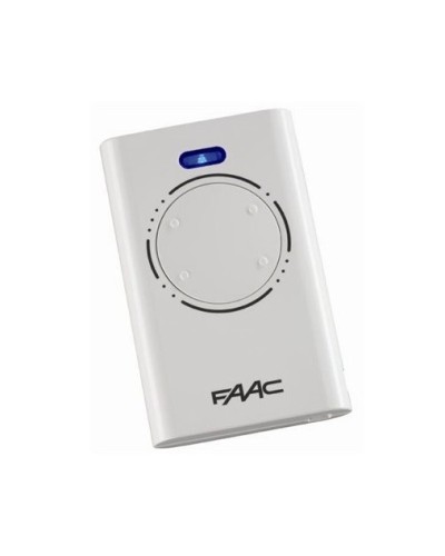 Брелок-передатчик 4-канальный Faac 787008 (белый) в Таганроге Устройства радиоуправления для шлагбаумов и автоматики Pintop.ru