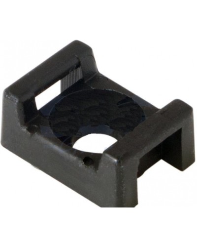 Площадка для крепления стяжки 22.2х16 мм ЧЕРНАЯ 100 шт (10шт/уп) REXANT 07-2103 в Таганроге Стяжки-хомуты Pintop.ru