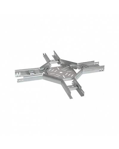 Х-образный ответвитель лестничный 600х200 (1,2 мм) Промрукав (PR08.5430) в Таганроге Аксессуары для лотков Pintop.ru