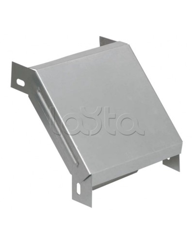 ESCA Поворот верт. внеш. 90град 100х400мм HDZ IEK (CLP1N-100-400-M-HDZ) в Таганроге Аксессуары для лотков Pintop.ru