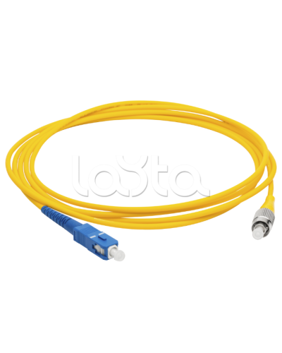 Патч-корд оптический LANMASTER LAN-SC-FC/SU-1.5 в Таганроге Патч-корды и пигтейлы Pintop.ru