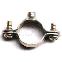 Хомут стальной с внутренней резьбой М6 для крепления пластиковых и металлических труб, ф16мм DKC (58016)