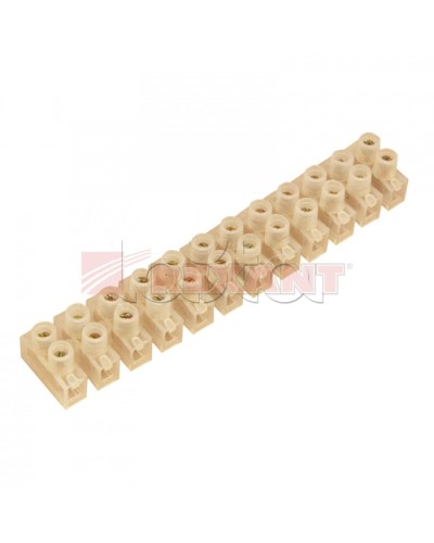 Колодка клеммная КВ-6 6А 6мм² (10шт/уп) REXANT 07-5006 в Таганроге Аксессуары для кабель-канала Pintop.ru