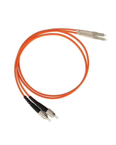 Патч-корд оптический переходной (MM), 50/125 (OM2), LC/UPC-FC/UPC, (Duplex), LSZH, 1м 50-3267 в Таганроге Патч-корды оптические Pintop.ru