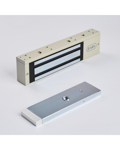 R-Lock RL-EM500-LSG - Электромагнитный замкок, 500кг, DC12/24B, цвет серый, RAL7032 (галечный серый), два датчика втроены в корпус замка: датчик Холла и магнито-контактный датчик в Таганроге Электромагнитные замки Pintop.ru