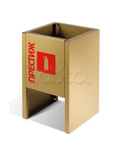 Подставка напольная ПРЕСТИЖ золото под 1 огнетушитель ПОЖТЕХНИКА в Таганроге Аксессуары для огнетушителей Pintop.ru