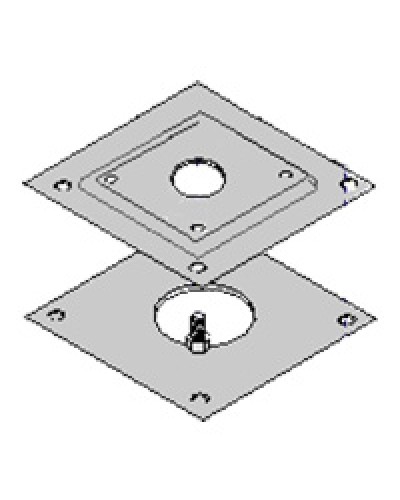 Монтажное основание CLM CLM-N CSS CSS-N DOC-L DOC-LN Came 119RIR001 в Таганроге Запчасти для шлагбаумов и автоматики Pintop.ru
