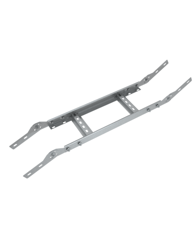 Вертикальный шарнирный угол 50х500х1,5 мм Быстрый монтаж HD85 КМ-профиль (LSHLS50-500-1.5 HD85) в Таганроге Аксессуары для лотков Pintop.ru