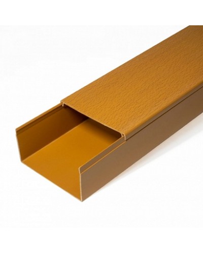 Кабель-канал бук 2-й замок 80х60 (18м/уп) Промрукав (PR.025445) в Таганроге Огнестойкие кабельные линии Pintop.ru