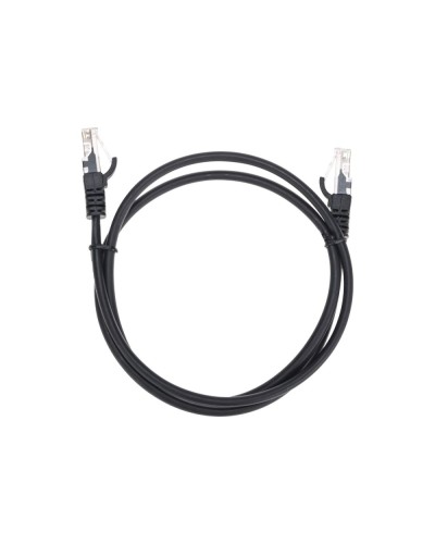 Патч-корд U/UTP, CAT 5e, RJ45-RJ45, 26AWG, LSZH, черный, 1м REXANT 02-0102-1 в Таганроге Патчкорды (медные) Pintop.ru