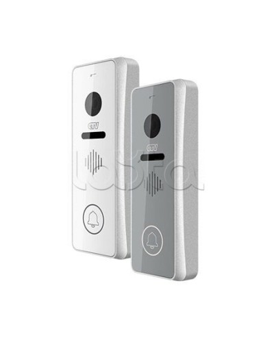 Вызывная панель CTV-D4001FHD (серебро) в Таганроге Вызывные IP панели Pintop.ru