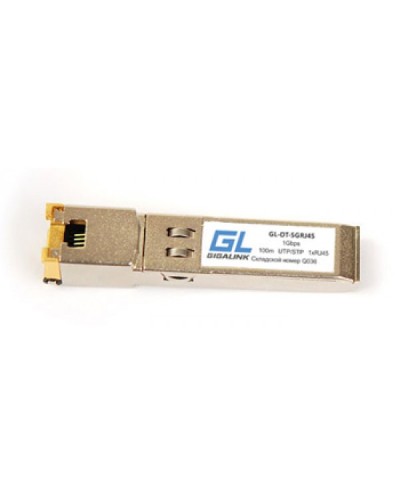 Модуль SFP Gigalink GL-OT-SGRJ45 в Таганроге Модули SFP/XFP/GBIC Pintop.ru