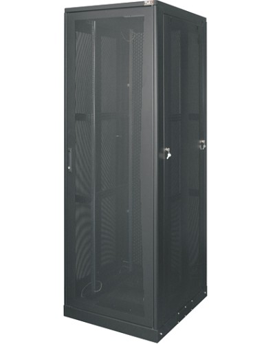 Комплект дверей передняя стеклянная задняя перфорированная для шкафа серии TFE 42U TLK (TFE-4-4260-GP-BK) в Таганроге Аксессуары для стоек и шкафов Pintop.ru