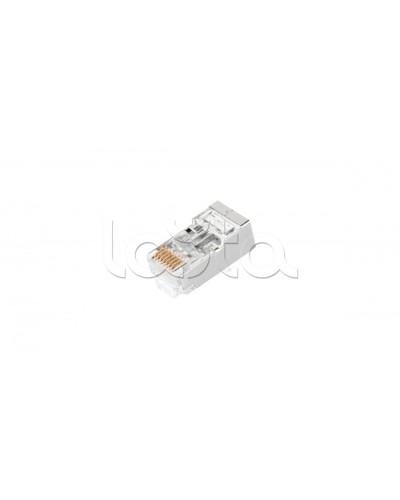 Коннектор NIKOMAX RJ45/8P8C под витую пару, Кат.5е (Класс D), уп-ка 100шт. (NMC-RJ88RZ50SD1-PT-100) в Таганроге Коннекторы и разъемы Pintop.ru