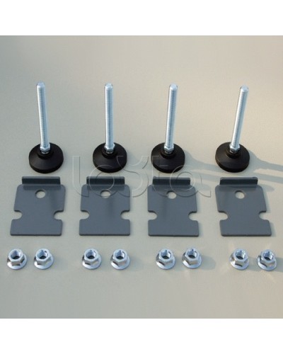 Ножки регулируемые, М12x100мм, 1 упаковка - 4шт. DKC R5A53 в Таганроге Аксессуары для стоек и шкафов Pintop.ru