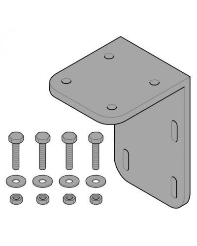 Кронштейн крепления к стене C003 C004 Came 119RICX011 в Таганроге Запчасти для шлагбаумов и автоматики Pintop.ru