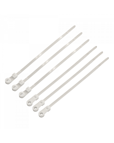 Стяжка пластиковая нейлоновая под винт, 4х150мм, 100шт TWT (TWT-CVS-150) в Таганроге Стяжки-хомуты Pintop.ru