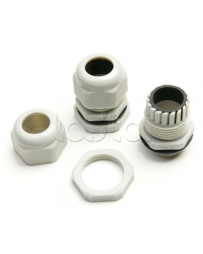 Ввод кабельный (под кабель D13-18 мм) Cabeus PG-21 в Таганроге Аксессуары для кабель-канала Pintop.ru