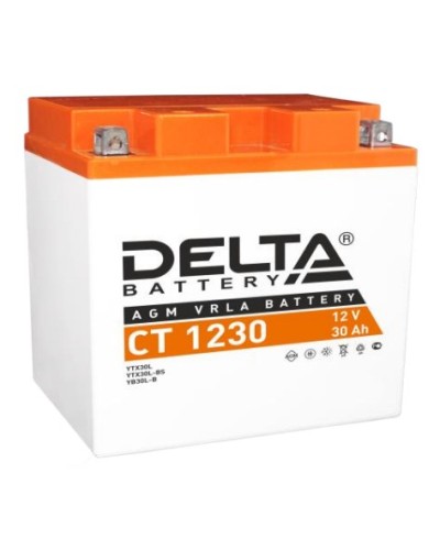 Аккумулятор АКБ 12 - 30 Delta CT 1230 в Таганроге Электротехническое оборудование Pintop.ru