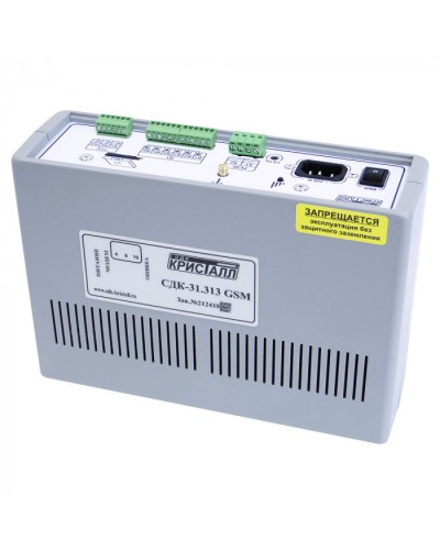 Блок контроля GSM Кристалл СДК-31.313GSM в Таганроге Приемно-контрольные приборы Pintop.ru
