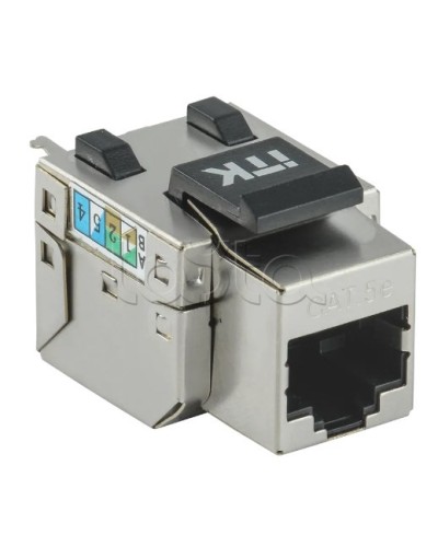 Модуль Keystone Jack кат. 5E FTP 110 IDC 90 град. розет. ITK CS1-1C5EF-11 в Таганроге Модули Keystone Pintop.ru