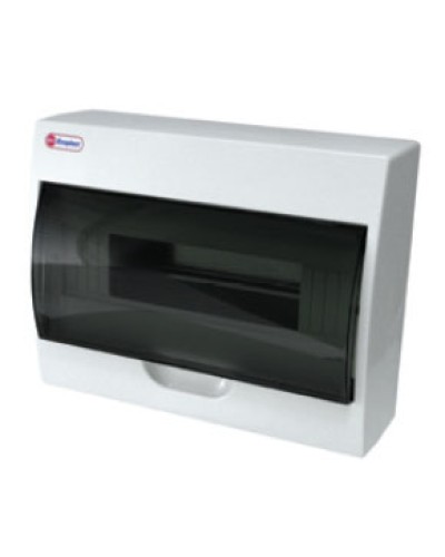 Шкаф настенный с дверцей, 24 модулей, IP40 Экопласт 46124 в Таганроге Боксы для автоматов Pintop.ru