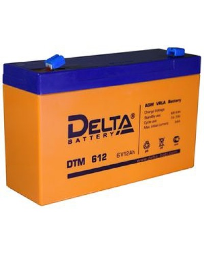 Аккумулятор свинцово-кислотный Delta DTM 612 в Таганроге Электротехническое оборудование Pintop.ru