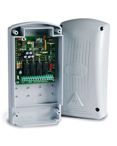 Внешний, двухчастотный, 4-канальный радиодекодер Came 806RV-0020 в Таганроге Запчасти для шлагбаумов и автоматики Pintop.ru