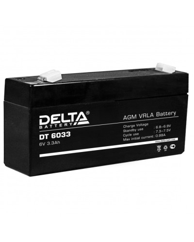 Аккумулятор свинцово-кислотный Delta DT 6033 в Таганроге Электротехническое оборудование Pintop.ru