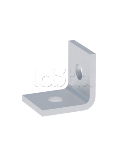 STRUT-пластина угловая 90гр. 2 отверстия EKF (stpu2) в Таганроге Аксессуары для лотков Pintop.ru