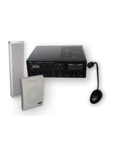 Комплект звукового маяка для трансляции звуковых сигналов (радио) Hostcall SB-1 в Таганроге Система оповещения и трансляции Hostcall Pintop.ru