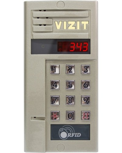 Блок вызова Vizit БВД-343FCPW в Таганроге Блоки вызова многоабонентные Pintop.ru