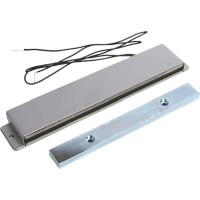 Замок электромагнитный миниатюрный Aler AL-80FU (24 В, серый)