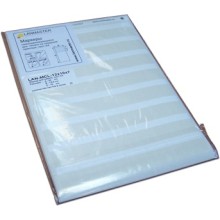 Маркер самоламинирующийся LANMASTER LAN-MCL-25x10x7