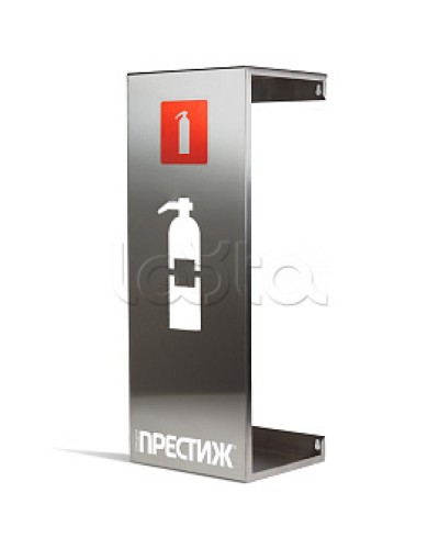 Подставка настенная под огнетушитель ПРЕСТИЖ-Н (скотч брайт) ПОЖТЕХНИКА в Таганроге Аксессуары для огнетушителей Pintop.ru