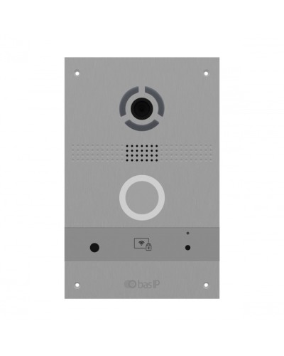 Панель вызывная индивидуальная BAS-IP AV-08FB SILVER в Таганроге Вызывные видеопанели малоабонентные Pintop.ru