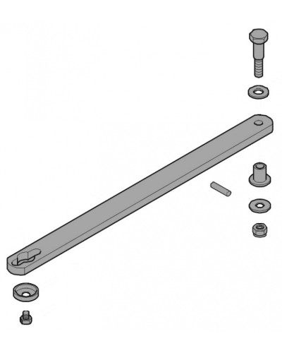 Рычаг прямой с креплением F7024N Came 119RID292 в Таганроге Запчасти для шлагбаумов и автоматики Pintop.ru