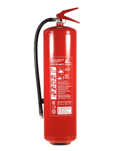 Огнетушитель ПОЖТЕХНИКА ОП-12(з) МИГ Е (6А, 233В, С, Е) в Таганроге Огнетушители Pintop.ru
