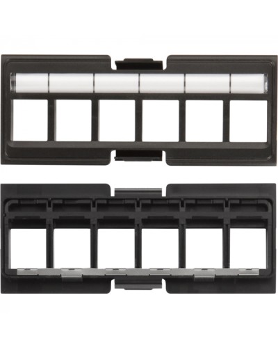 Вставка под кейстоны в модульную панель, экранированная, 6 портов, без шторок LANMASTER LAN-FRM-IN-6OK-SXX в Таганроге Коммутационные изделия Pintop.ru