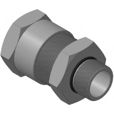 Кабельный ввод с резьбой G1 для открытой прокладки кабеля с проходным диаметром d=16-20 мм Спектрон КВН-20-Н-G1