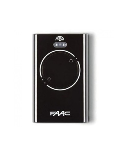 Брелок-передатчик 2-канальный Faac 7870091 (черный) в Таганроге Устройства радиоуправления для шлагбаумов и автоматики Pintop.ru
