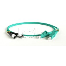 Патч-корд волоконно-оптический Hyperline FC-D2-503-LC/PR-LC/PR-H-5M-LSZH-AQ