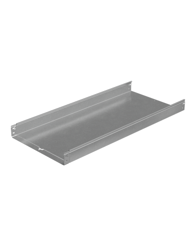 Лоток неперфорированный 80х500х1,0 L2000 мм Быстрый монтаж ПЛЮС INOX304 КМ-Профиль (LNplus80-500-1.0-2000 INOX304) в Таганроге Кабельные лотки Pintop.ru