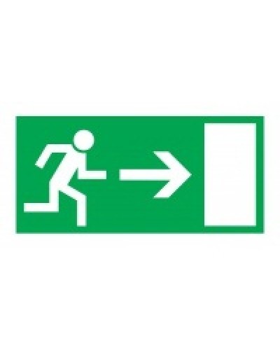 Знак эвакуационный Направление к эвакуационному выходу направо 100x300 (5шт/уп) REXANT 56-0027 в Таганроге Дополнительное оборудование для ОПС Pintop.ru